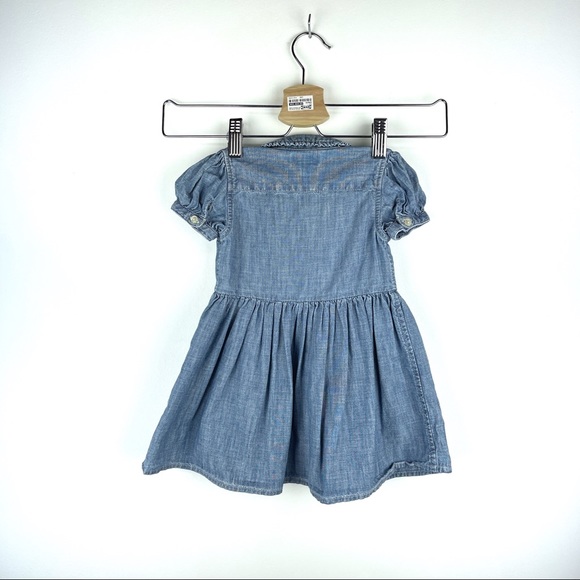 RALPH LAUREN Polo Denim Jean Dress 12 months - Picture 4 of 12
